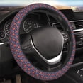 thumbnail image 3 of Lsque Sea Animals Ultra Soft Car Steering Wheel Cover for Women, Standard 15 inch Size for Truck Van SUV Auto, 3 of 8