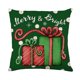 thumbnail image 3 of Juego de 4 fundas de almohada LANNMXG de 45 x 45 cm decorativas de lino Navidad, 3 of 5