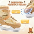 thumbnail image 6 of OBENSKY 4-Size Adjustable Ice Skates for Kids Girls Boys, Reindeer Beginner Ice Skating Shoes w/ Stainless Steel Blade for Birthday Christmas Gift, 6 of 8