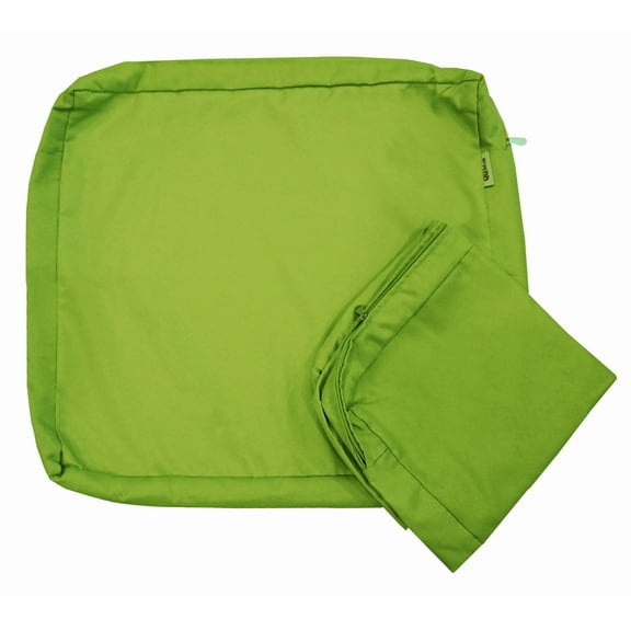 Outdoor 4 Pack Deep Seat Chair Patio Cushions Zipper Cover 24"X22"X4" 6 Color