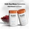 thumbnail image 2 of Codeage Irish Sea Moss Gummies Supplement - 300mg Irish Sea Moss Extract Equivalent to 3,000mg of Raw Sea Moss Powder - Delicious Strawberry Flavor - Vegan, Non-GMO, Gluten-free - 60 Gummies, 2 of 11