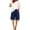 Blue, variant on Womens Bermuda Shorts，Gym Shorts Ladies Bermuda Shorts Knee Length Ladies Cargo Shorts With Pockets Women's Bermuda Long Shorts Walking Exercise Shorts Womens Hiking Shorts Bronze 2XL