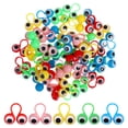 thumbnail image 1 of ColoMX 100 Uds. Anillos de marionetas de dedo con forma de globo ocular, juguetes para dedos de ojos, recuerdos de fiesta para niños, regalos de fiesta, 1 of 7