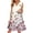 Watermelon Red, variant on WTOBBY Women's Casual Fashion Breathable V-Neck Vest with Pockets Floral Holiday Dress, Summer Lightweight Design for Comfort, Perfect for Beach and Outdoor Fun,Blue L