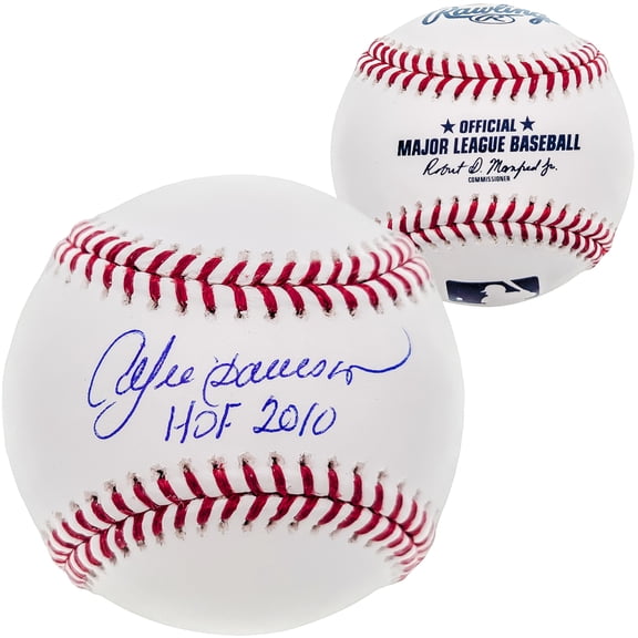 Andre Dawson Autographed Official MLB Baseball Montreal Expos "HOF 2010" Beckett BAS QR 202047