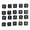 Black, variant on Yajisi 20-Piece 16mm Round Corner Polyhedral Number Dice Set for Numeral Teaching Board Games, Red
