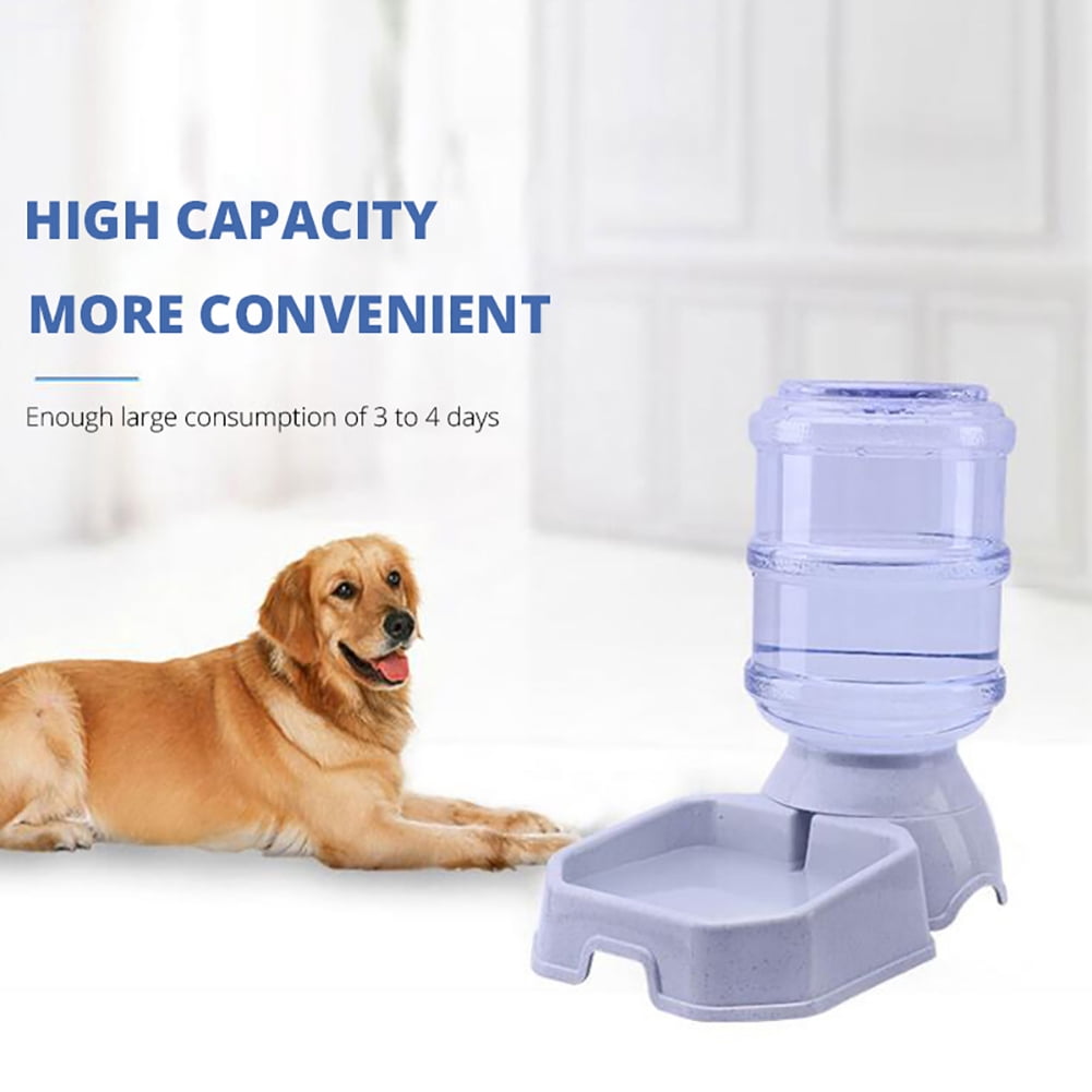 Opolski 3.8L Automatic Pet Feeder Dog Cat Drinking Bowl Large Capacity Water Food Holder