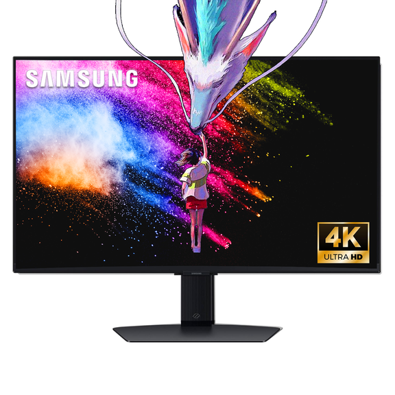 SAMSUNG 27" Odyssey G7 4K Gaming Monitor | 144Hz 1ms Fast IPS | G-Sync Compatible, AMD FreeSync Premium | HDR400, GAME BAR | Dynamic Black Equalizer, Height Adjustable