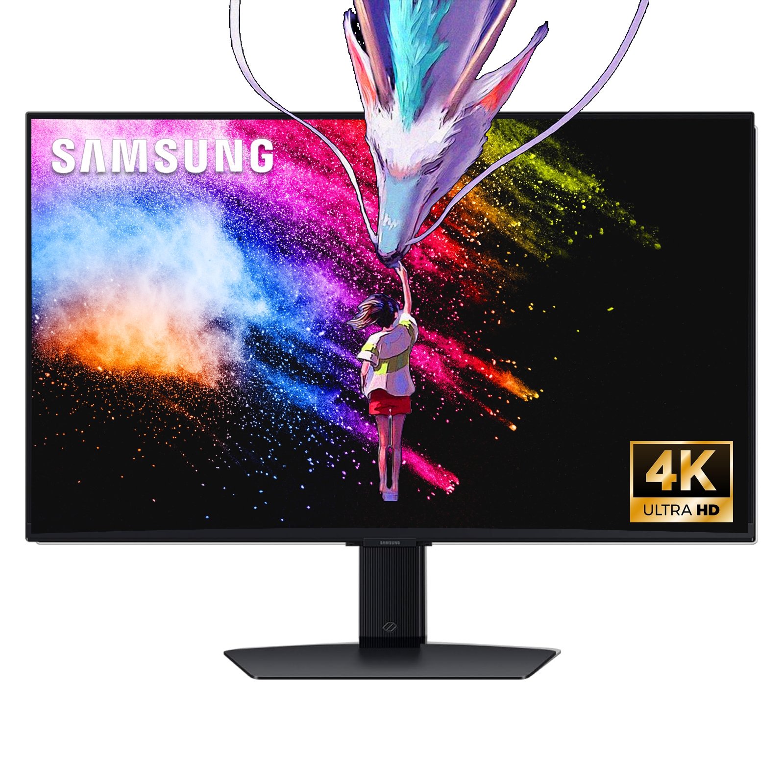 SAMSUNG 27" Odyssey G7 4K Gaming Monitor | 144Hz 1ms Fast IPS | G-Sync Compatible, AMD FreeSync Premium | HDR400, GAME BAR | Dynamic Black Equalizer, Height Adjustable