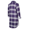 thumbnail image 3 of Women's Concepts Sport Purple Baltimore Ravens Ashford Plaid Knit Nightshirt, 3 of 3