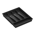 thumbnail image 2 of DOLITY Cutlery Silverware Tray Dining Essentials Duty Heavy Flatware Cutlery Holder Black, 2 of 9