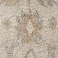 thumbnail image 6 of Laddha Home Designs 2' x 3' Hand Knotted Floral Area Throw Rug - Cream and Beige, 6 of 7