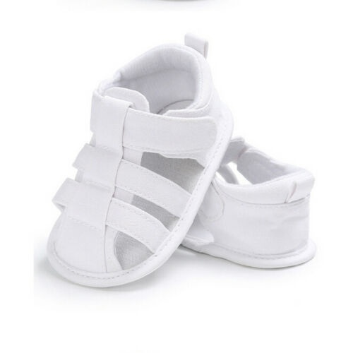 Baby Kids Girls Soft Sole Crib Open-toe Sneakers Toddler Newborn Sandals Shoes