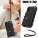 thumbnail image 2 of iPhone 16 RFID Para Que Bloquea la Funda Protectora para Billetera, Funda Tapa Magnética, Bolsillo con Ranuras para Múltiples Tarjetas con Correa para el Hombro y Correa para la Muñeca Desmontables, 2 of 8