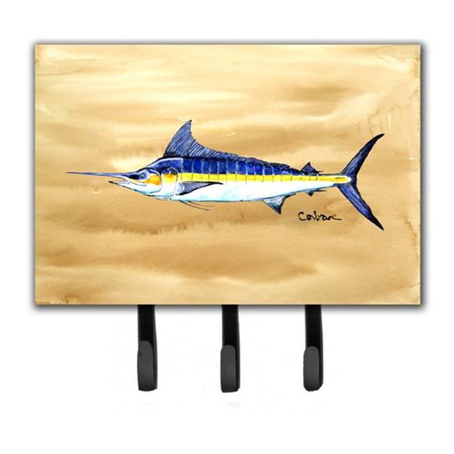 Carolines Treasures 8754TH68 Swordfish On Sandy Beach Leash & Key Holder