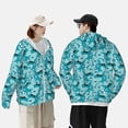 thumbnail image 4 of Fotbe Shark Wearing Sunglasses Chaqueta con Protección Solar UPF 50+ para Hombre y Mujer, Camisa con Capucha y Bolsillos-XX-Large, 4 of 7