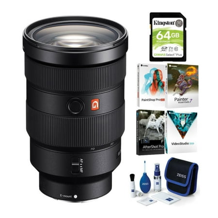 UPC: 0040962867471 | Sony FE 24-70mm f/2.8 GM Lens with Software Suite and Accessory Bundle