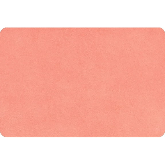 Minky Solid Cuddle® 3 Coral (1yard)