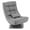 Grey, variant on Costway 360° Swivel Floor Chair 5-Level Adjustable Lazy Chair w/ Massage Pillow Black
