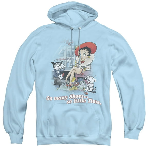 Betty Boop - So Many Shoes - Pull-Over Hoodie - X-Large