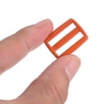thumbnail image 4 of 3/4 Inch Tri-Glide Slide Buckles Webbing Strap Fastener, Brown, 50 Pack, 4 of 5
