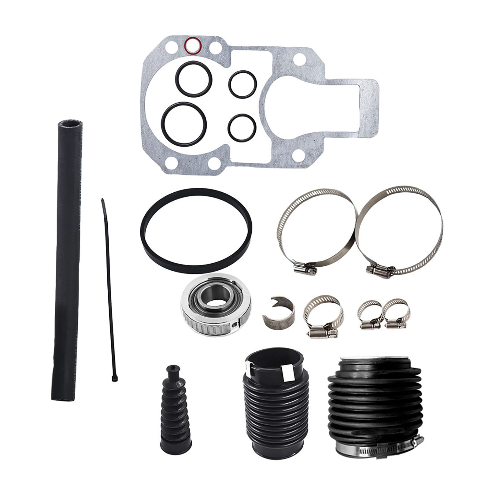 Transom Seal Bearing Bellows Rebuild Repair Kit 30803099T1 Fit for