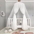 thumbnail image 1 of Tienda de campaña con forma de cúpula de corona, mosquitera, mosquitera, tienda de campaña de malla de 7 capas, decoración para habitación de niños, 1 of 6