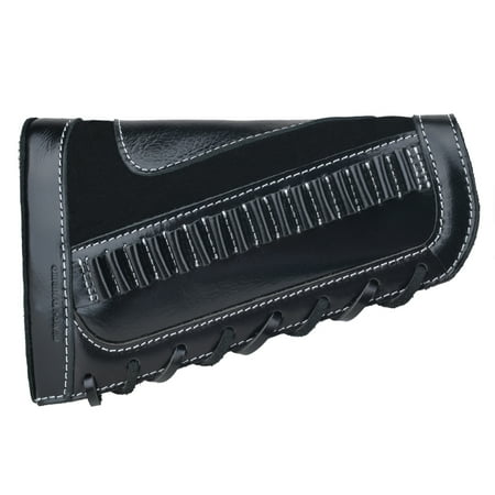 Wayne s Dog Leather Rifle Buttstock Cover Shotgun Ammo Holder .308 .45-70 .30-06 .30-30 .357 .22LR 12GA 410GA Right Handed