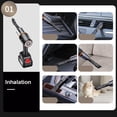 thumbnail image 6 of Uutvmp Car Vacuum Cleaner, High Suction Portable Car Vacuum, Handheld Cordless Car Vacuum Cleaner, Lightweight Auto Vacuum for Car Interior, Powerful Suction Wet Dry Use, Car Detailing Kit, 6 of 9