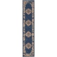 thumbnail image 7 of Nourison Passion Bordered Navy 2'2" x 10' Area Rug (2x10), 7 of 7