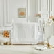 thumbnail image 2 of Juego de ropa de cama Flysheep para cuna con mechones, 3 piezas, 86 x 109 cm, blanco, 2 of 7