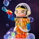 thumbnail image 4 of 【Pre-pedido: envío antes del 15 de diciembre】POP MART MEGA COLECCIÓN 100% SPACE MOLLY SERIES 1 Mystery Box POPMART Blind Box Figura de acción, 4 of 4