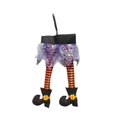 thumbnail image 1 of Guirnalda De Pierna De Bruja De Halloween, Guirnalda De Pierna De Bruja De Felpa Malvada Para Decoración De Halloween Advancent HA037708-00, 1 of 6