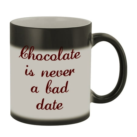 

Choc Bad Date #69 - Funny Humor Ceramic 11oz Color Changing Coffee Mug Cup