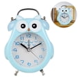 thumbnail image 1 of Alarma silenciosa que no hace tictac con luz nocturna y repetición, funciona con pilas y fácil de configurar, lindo reloj decorativo de búho para niños, dormitorio de niñas Xemadio 2034725-1, 1 of 9