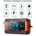 thumbnail image 2 of Cargador inteligente ANHTCzyx 12V 24V para mantenimiento de batería Percoladora, 2 of 9