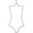 Black, variant on 12 Ladies Wire Body Shape Swimwear/Bikini Hanger, Black (Pack of 12)