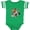Football Green and White, variant on Inktastic Buchanan Tartan Lion Boys or Girls Baby Bodysuit