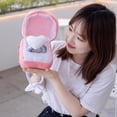 thumbnail image 5 of Velvet Ring Box, Engagement Ring Boxes For Proposal, Heart Shaped Gift Box, Valentine Plush, Bow Decorations, Heart Decorations, 2X2 In, Turquoise, 1 Set, 5 of 5