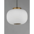thumbnail image 5 of ET2 Lighting E25065-92BKGLD 7.5 in. Soji LED 2-Light Pendant - Black & Gold, 5 of 5