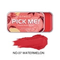 thumbnail image 3 of 3-In-1 Lipstick Eye Shadow Repairing Rouge Natural Peach Contouring Blusher Cream Blush Cheek, Skincare Lotion, 3 of 4