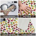 thumbnail image 3 of Gukieu Colorful Fruits Print Dust-proof Floor Mats, Water-absorbent and Non-slip Flannel Door Mats 16x24in, Home Decoration Suitable for Kitchen, Bathroom, Garage, 3 of 7