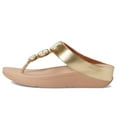 thumbnail image 2 of Fitflop Women's Halo Metallic-Trim Toe-Post Sandals, 2 of 5