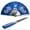 Blue, variant on Munetoshi Blue Metal Stainless Steel Martial Art Tai Chi Kung Fu Fighting Folding Fan