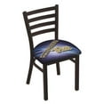 thumbnail image 2 of NC State 18 Inch L00418 Black Wrinkle With Ladder Back Chair, 2 of 7