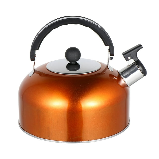 1Pc Whistling Tea Kettle Practical Boiling Teapot Stainless Steel Tea Kettle