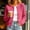 Hot Pink, variant on Gamivast Cable Knit Cardigan Sweaters for Women Button Down Long Sleeve Crewneck Casual Soft Fall Outerwear Classic Cozy Lightweight Knitwear for Everyday Office Wear