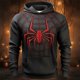 thumbnail image 3 of Sudaderas con estampado 3D de araña para hombre, Sudadera con capucha de gran tamaño, ropa de calle Harajuku de tendencia Hip Hop, Cosplay de ocio, moda de otoño, 3 of 3