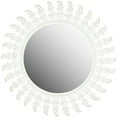 thumbnail image 2 of SAFAVIEH Inca Sun Transitional Round Wall Mirror, White, 2 of 3