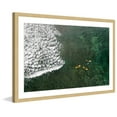 thumbnail image 2 of "Yellow Boats" Framed Painting Print, 2 of 6